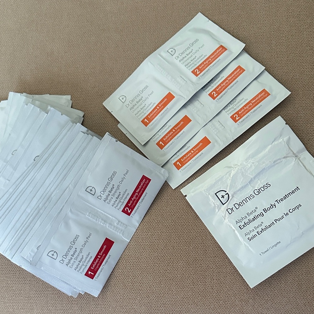 Dr. Dennis Gross Exfoliating peels